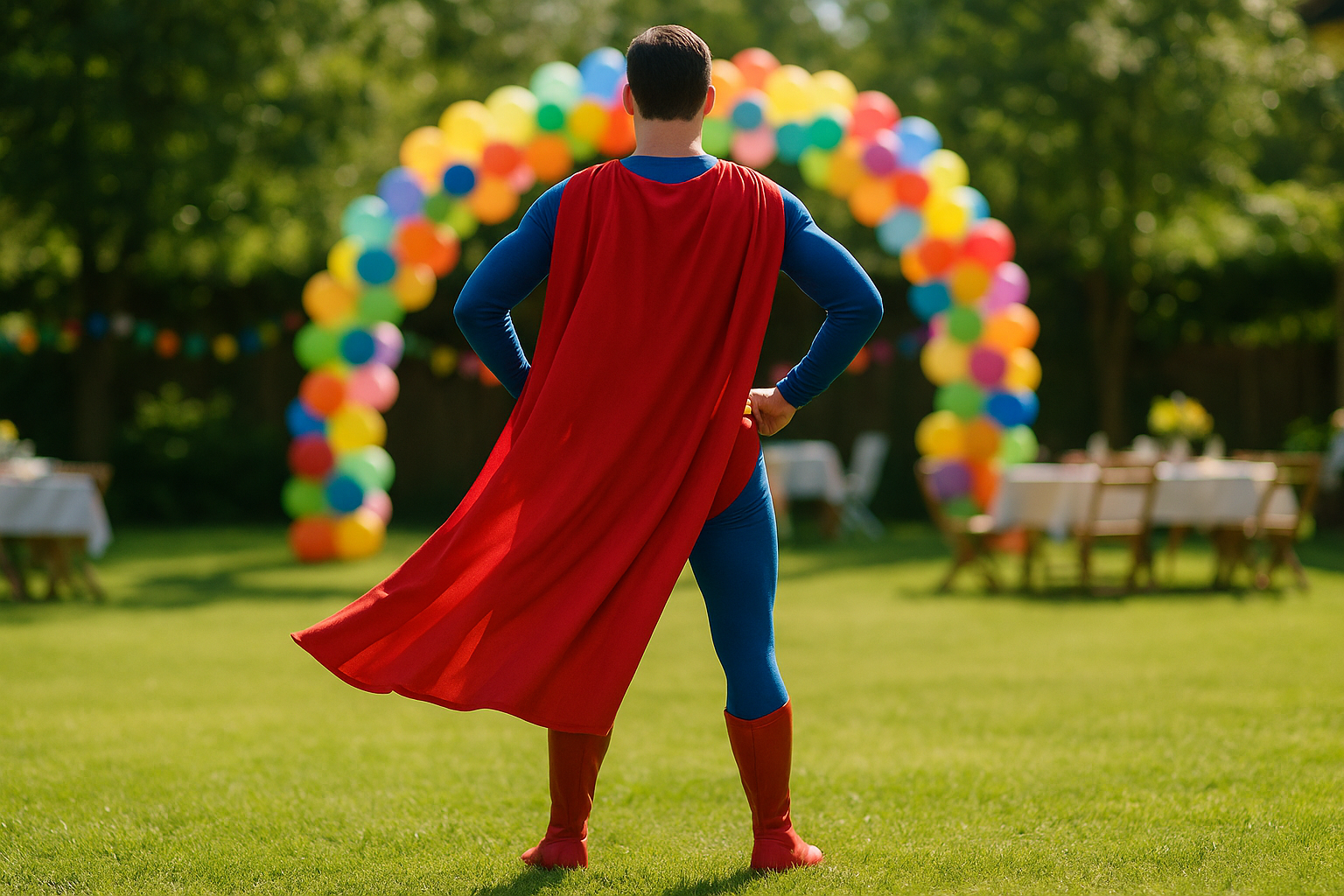 Comic, Hero, Holiday Entertainer