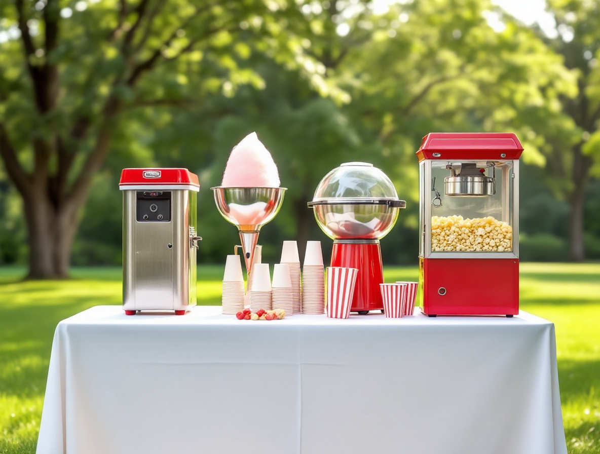 Food Machines available for rent from Adventure Fifi Party Rental