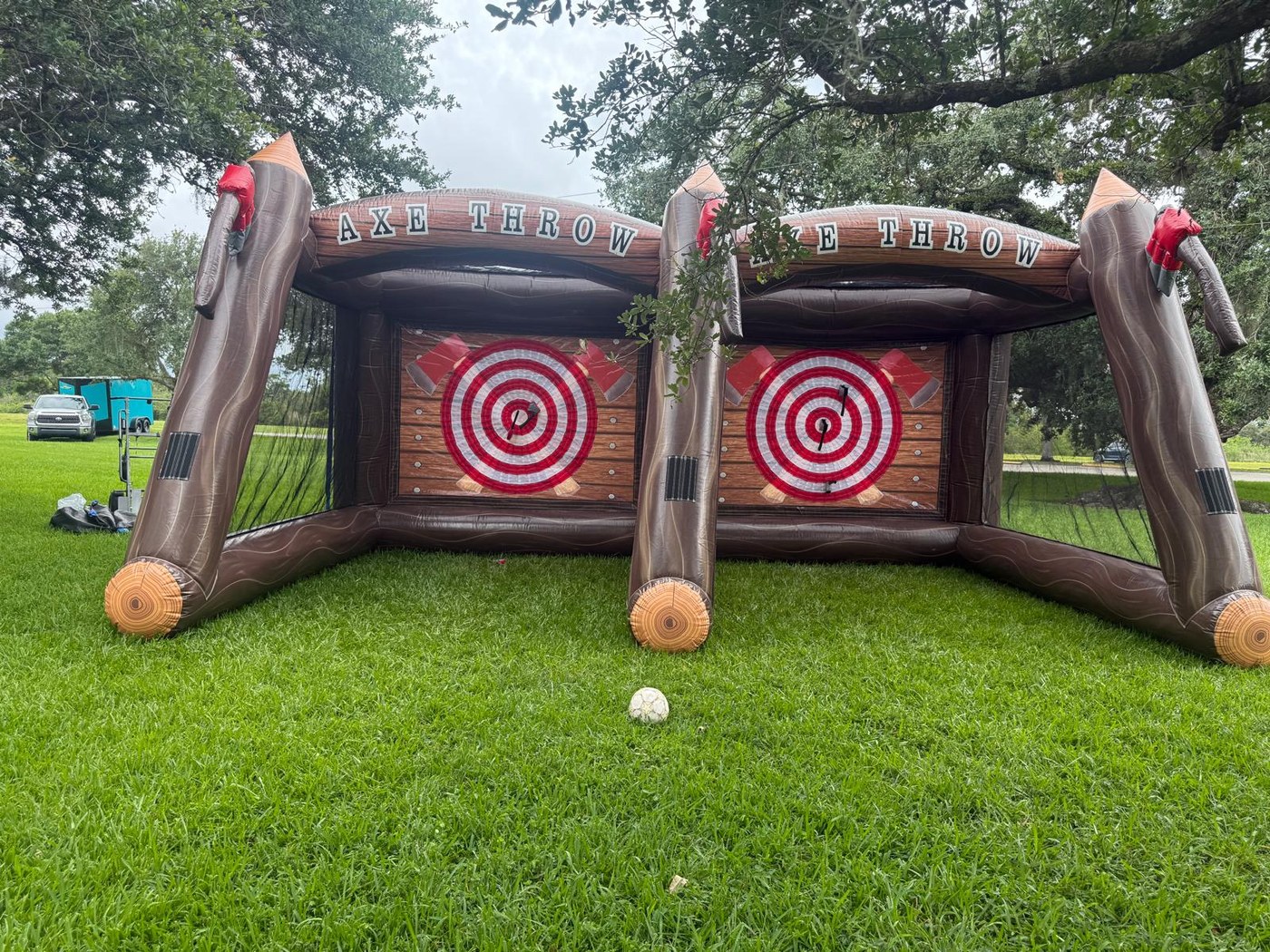 Double Axe Throw Inflatable