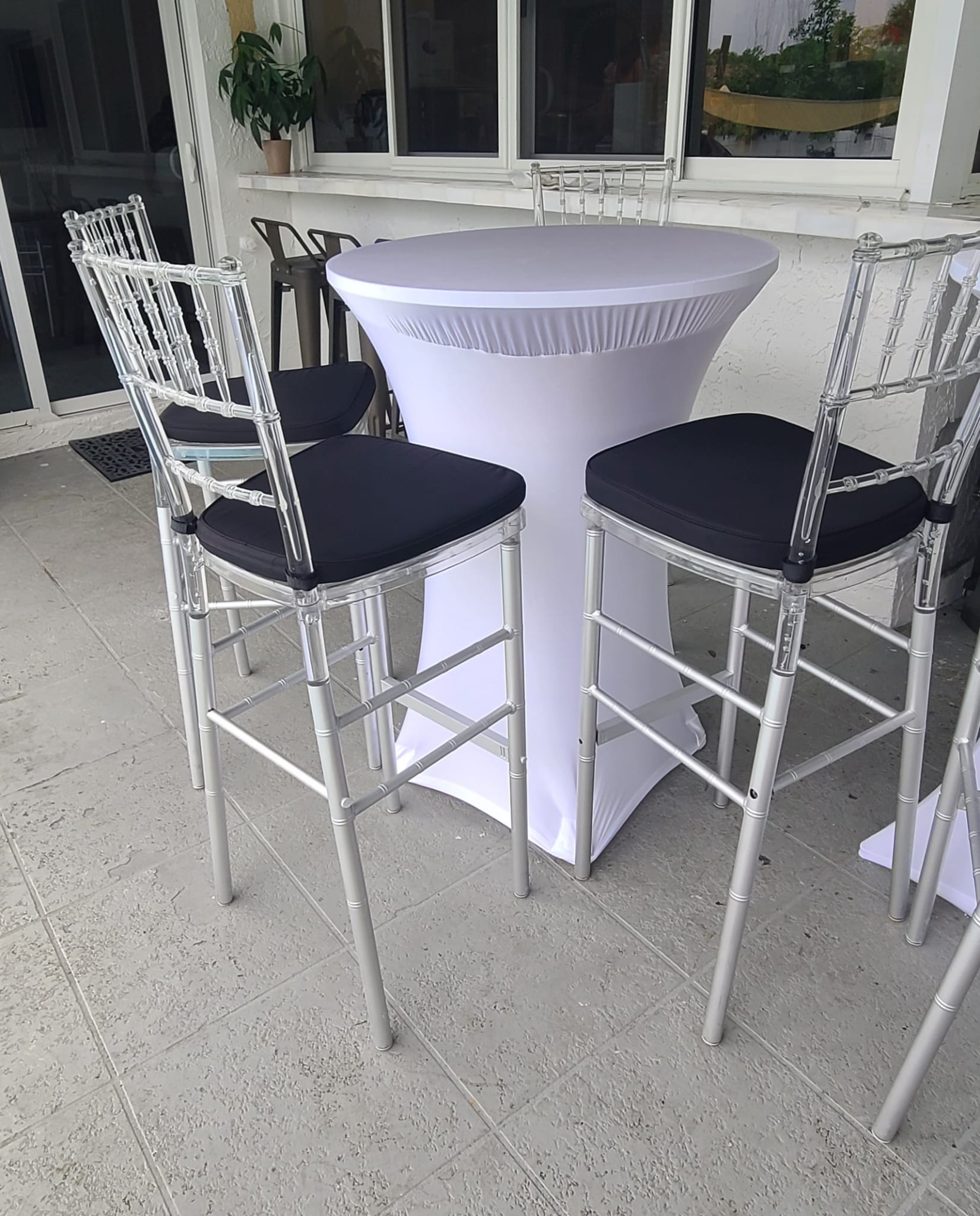 Tables, Chairs & Tents available for rent from Adventure Fifi Party Rental